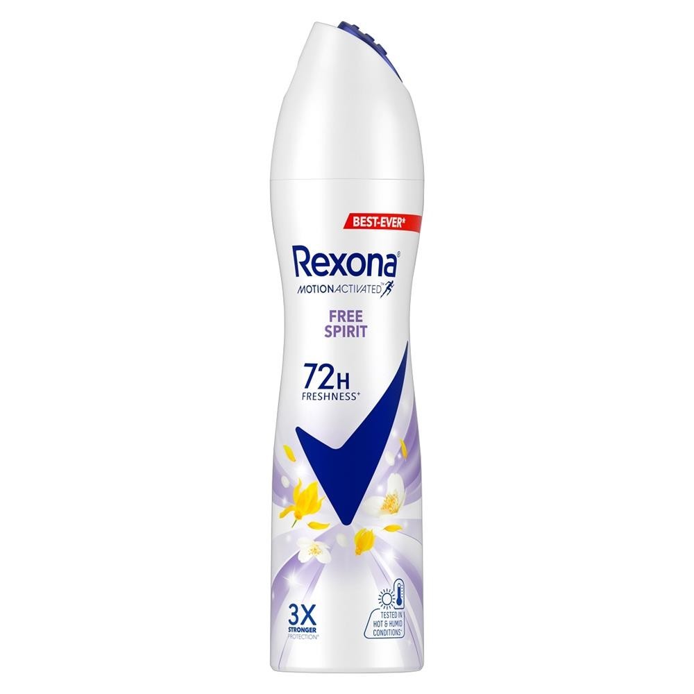 Rexona 蕊娜制汗爽身噴霧-自由舒暢 135ML