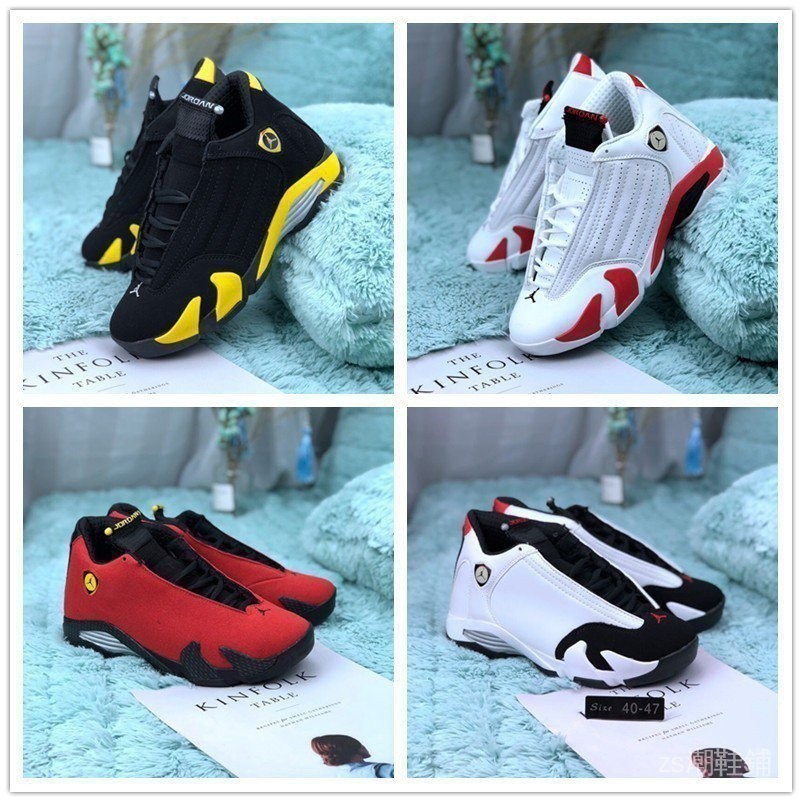 奈吉  促銷Air Jordan 14復古aj14耐磨防滑奈吉運動鞋男女跑步