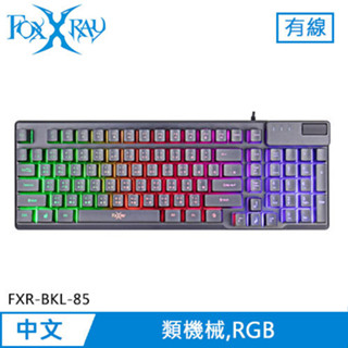 FOXXRAY 狐鐳 鋼尼爾戰狐 電競鍵盤 (FXR-BKL-85)