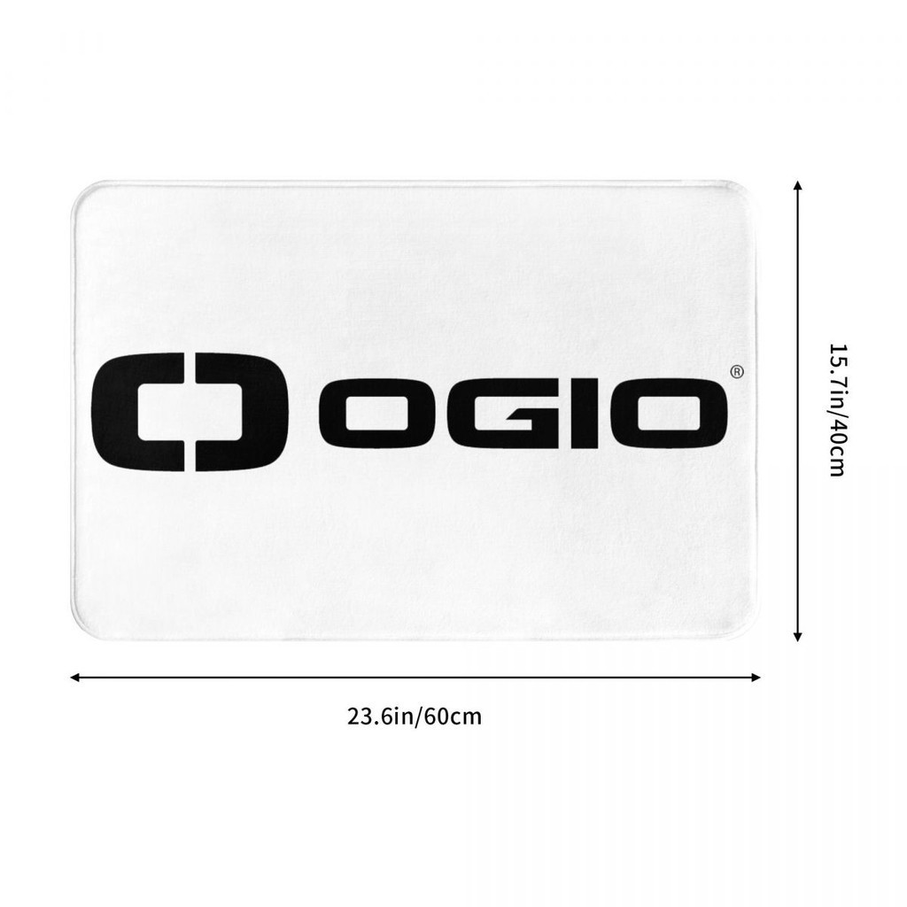 新款 OGIO (1) 浴室法蘭絨地墊 廁所衛生間防滑腳墊 茶几門口吸水地墊 速乾進門地毯 客廳沙發臥室洗手間地墊16x