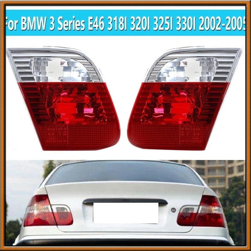 BMW 2 件裝汽車內後尾燈剎車燈適用於寶馬 3 系 E46 2002-2005 63216910537