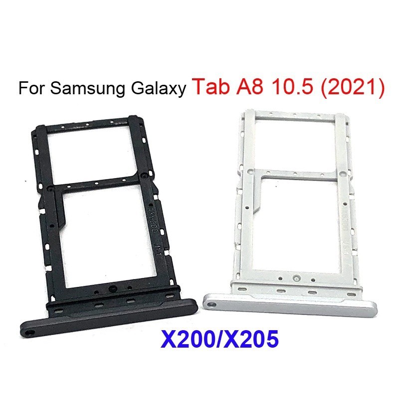 SAMSUNG 適用於三星 Galaxy Tab A8 10.5 2021 X200 X205 SIM 卡夾托盤