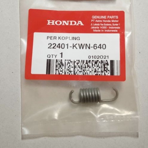 每雙襯裡 KWN ORI AHM HONDA PCX 150 CBU 新 Vario 150 eSP 22401 KWN