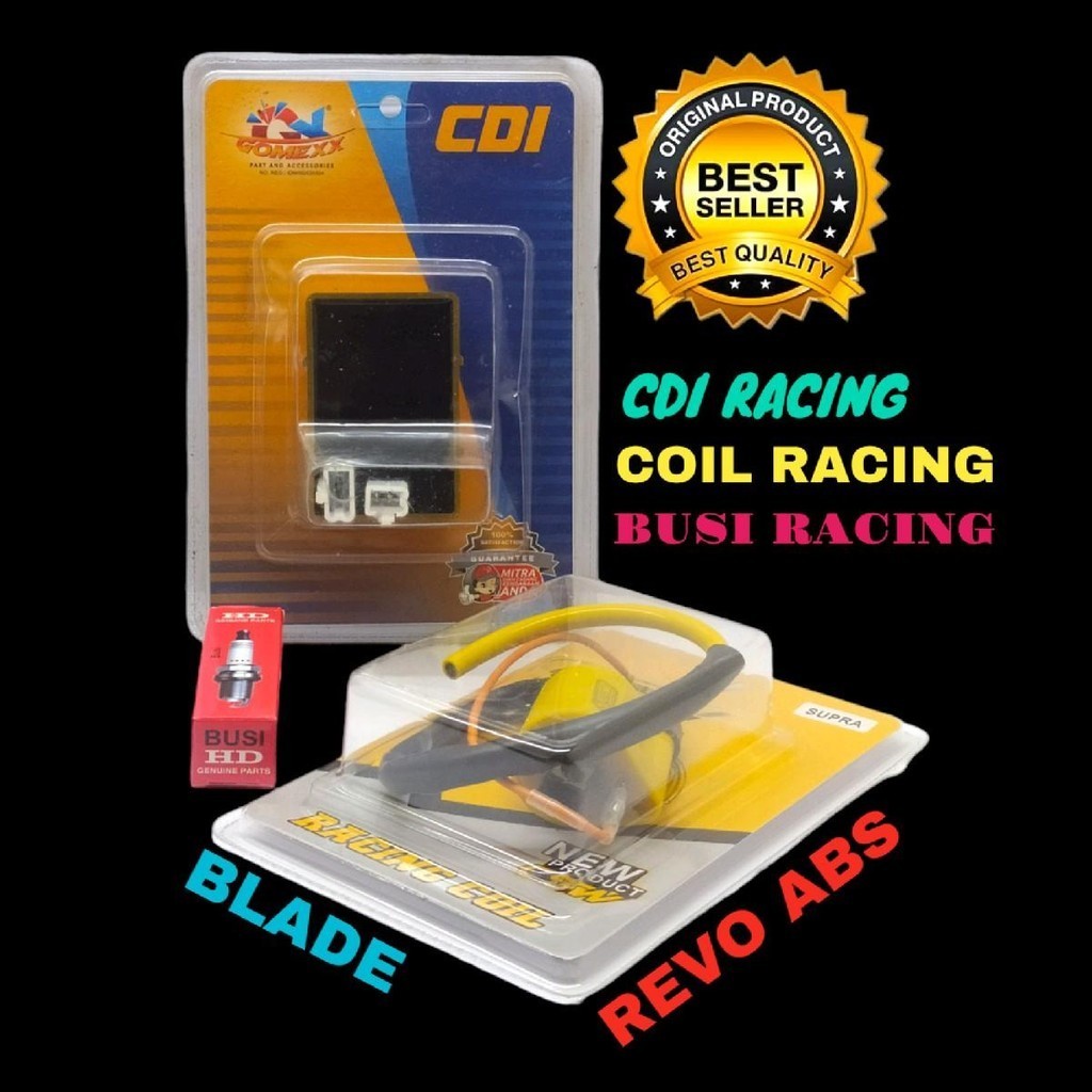 升級包 CDI RACING BLADE REVO ABS 線圈賽車火花塞 RACING EXTREM