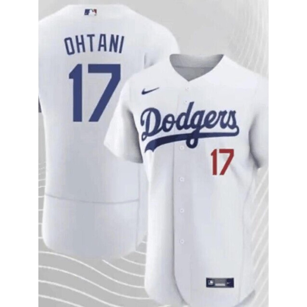 【優選現貨】棒球服#運動服Dodgers球衣道奇隊棒球服17號OHTANI42#24#小外套刺繡短袖T恤球迷