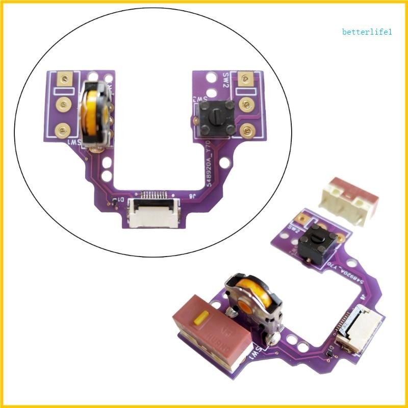 Btm 頂級鼠標主板微動開關按鈕模塊熱插拔按鈕板適用於 GProX Superlight 2 鼠標