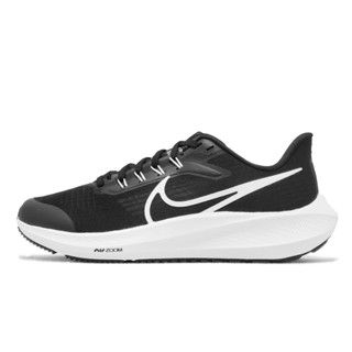 Nike 慢跑鞋 Air Zoom Pegasus 39 GS 黑 白 路跑 女鞋 大童鞋 ACS DM4015-001