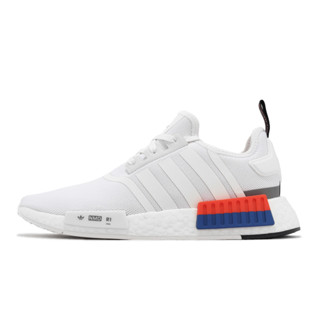 adidas 休閒鞋 NMD_R1 白 紅 藍 BOOST 愛迪達 三葉草 男鞋 女鞋 運動鞋 【ACS】 IF8028