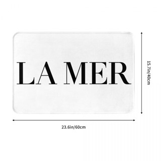 新款 La Mer (1) 浴室法蘭絨地墊 廁所衛生間防滑腳墊 茶几門口吸水地墊 速乾進門地毯 客廳沙發臥室洗手間地墊1