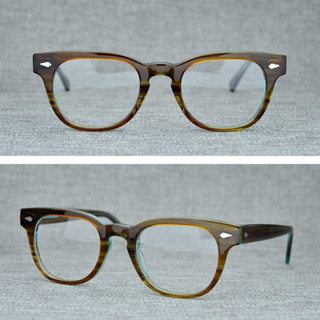 復古大框板材鏡架鉚釘手工眼鏡 NYC1915歐美流行眼鏡框紐約TUMMEL