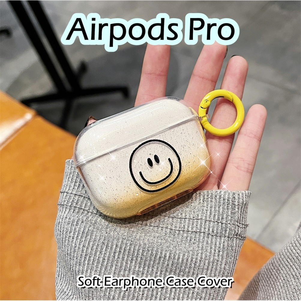【潮流正面】適用於 Airpods Pro Case 彩色花卉圖案軟矽膠耳機套外殼保護套