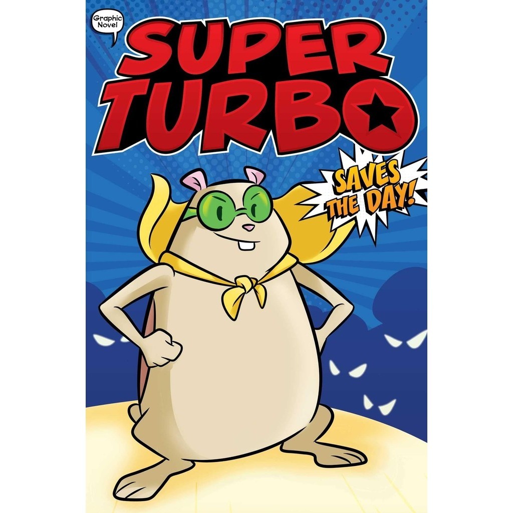 #1 Super Turbo Saves the Day! (graphic novel)/Edgar Powers Super Turbo: the Graphic Novel 【三民網路書店】