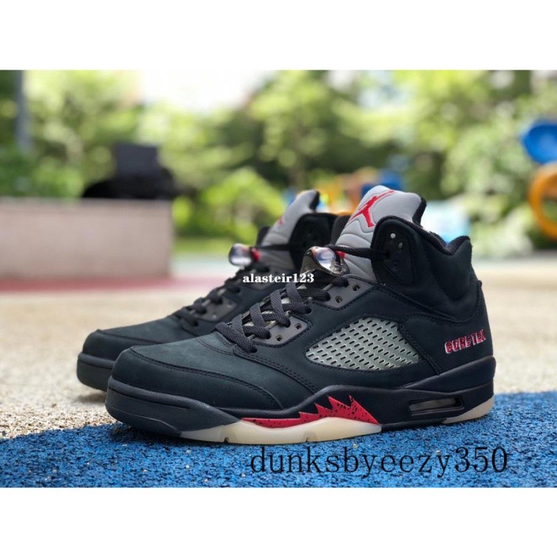 Gore-Tex Air Jordan 5 Gore-Tex Supreme 黑紅 防水 男鞋 DR0092-001