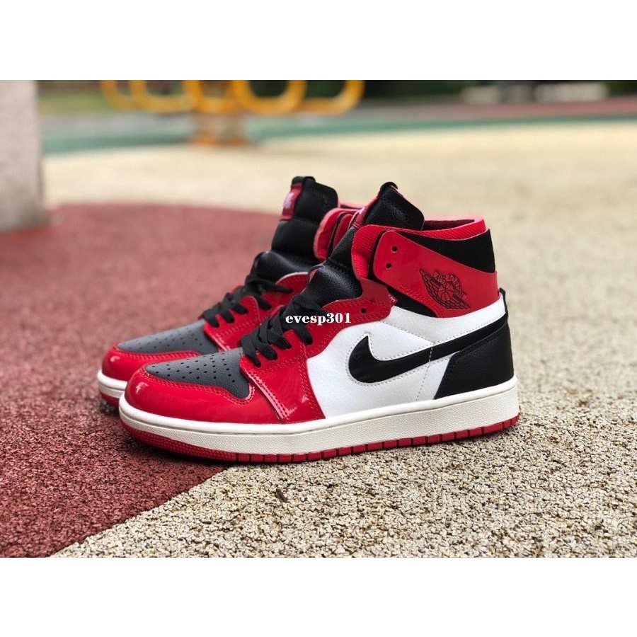 特價 Air Jordan 1 zoom AJ1 公牛 黑白紅 高幫 籃球鞋CT0979-610