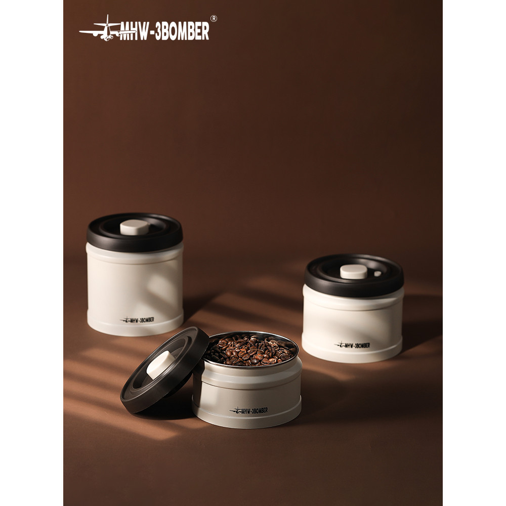 【熱賣 咖啡工具】MHW-3BOMBER轟炸機抽真空密封罐 咖啡豆儲存罐子 茶葉堅果保存罐