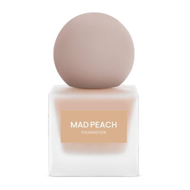 Mad Peach Style Fit Foundation 30ml x2pack(彩妝/面部/粉底)