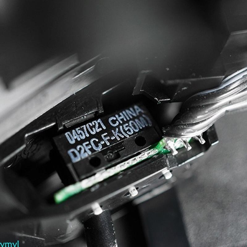Ymyl 遊戲鼠標按鈕板 D2FC-F-K 50m 替換微動開關適用於 G703 G703 hero 鼠標維修零件