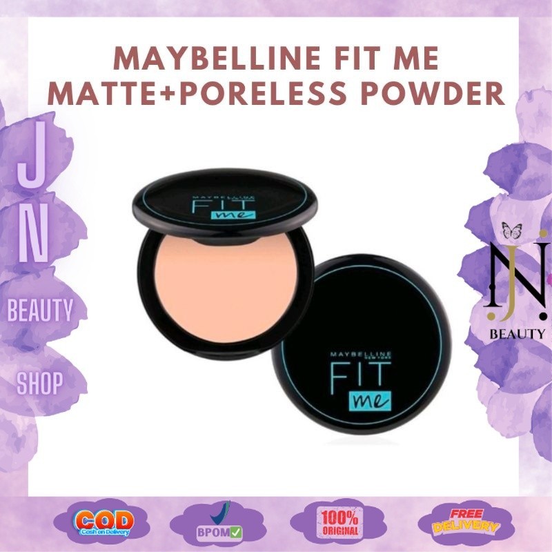 MAYBELLINE 美寶蓮 FIT ME 啞光+無孔粉餅 12H SPF 28pa