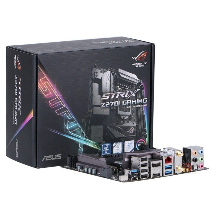 【優選現貨】新Asus/華碩 ROG Strix Z270I Gaming ITX主板 17*17 Z170I六七代