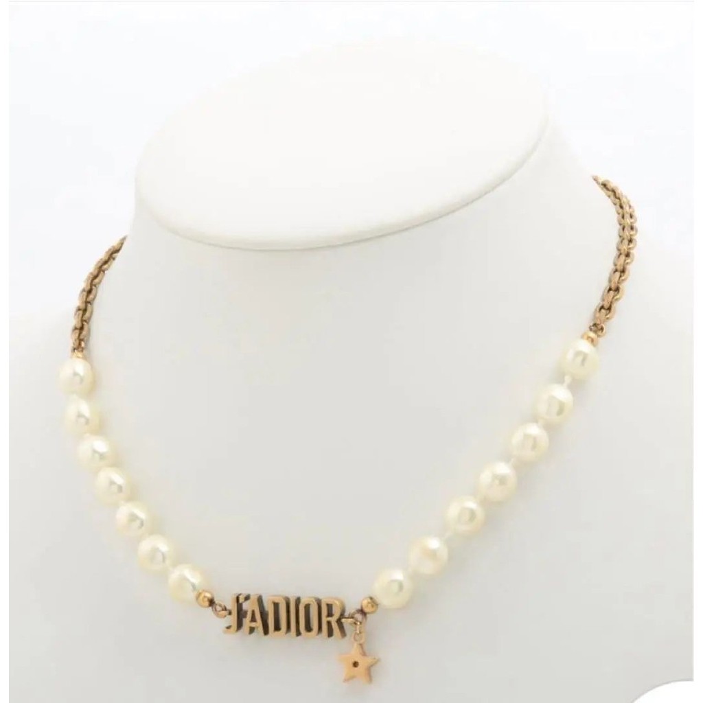 Dior 迪奧 頸鏈 珍珠 mercari 日本直送 二手