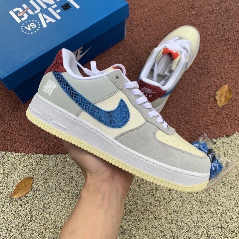 UNDEFEATED 不敗 X n_ika Air Force 1 low “5 on it” (盒裝)✅貨到付款