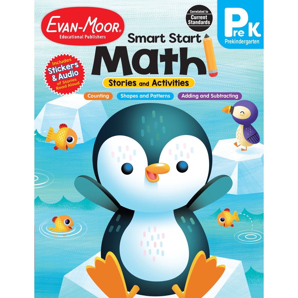 Smart Start: Math Stories and Activities, Grade PreK (附QRCODE音檔)/Evan Moor【三民網路書店】