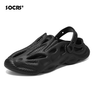 Socrs 2025夏季男女涼鞋外穿防滑沙灘拖鞋潮流透氣