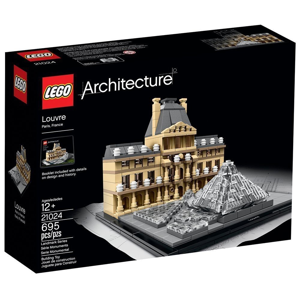 請先看內文 LEGO 樂高 21024 Architecture Louvre樂高 經典 建築系列 羅浮宮