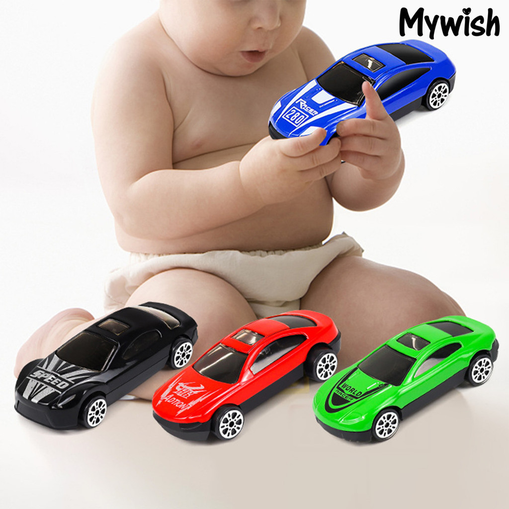 【萌寶屋】兒童益智模型滑行玩具汽車合金車模仿真