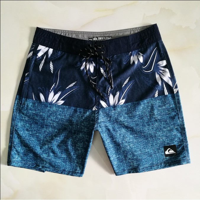 Quiksilver 沙灘短褲新款速乾褲男士短褲適合沙灘衝浪和游泳沙灘褲(28-36 碼)