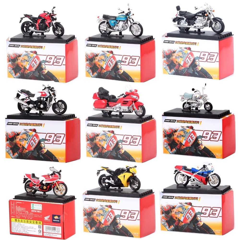 HONDA 現貨免運費 Tiny 1/24 比例本田 CB750 CB1300 CB1100r 金翼女武神 VFR750