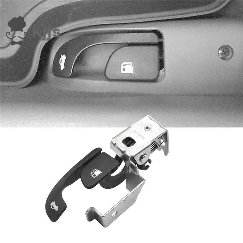 HYUNDAI 適用於現代雅紳特起亞 Rio Sedan 2006-2011 汽車燃油門行李箱蓋鎖釋放開啟器把手零件 8