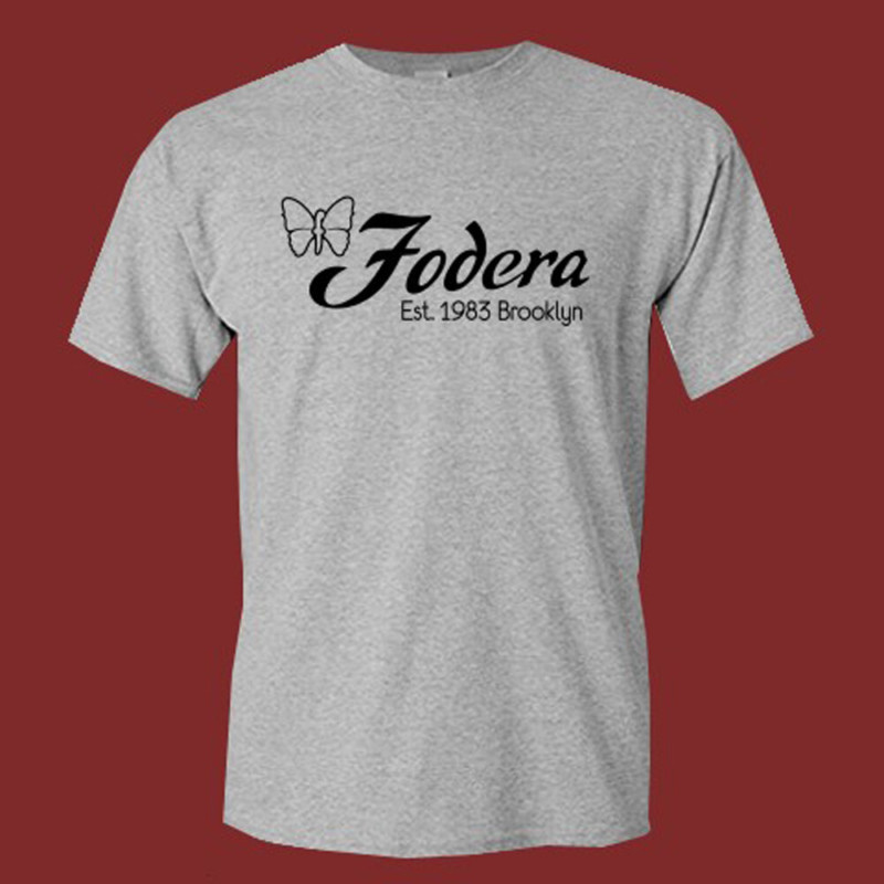 Fodera 吉他貝斯標誌男式灰色 T 恤尺寸 S-5XL