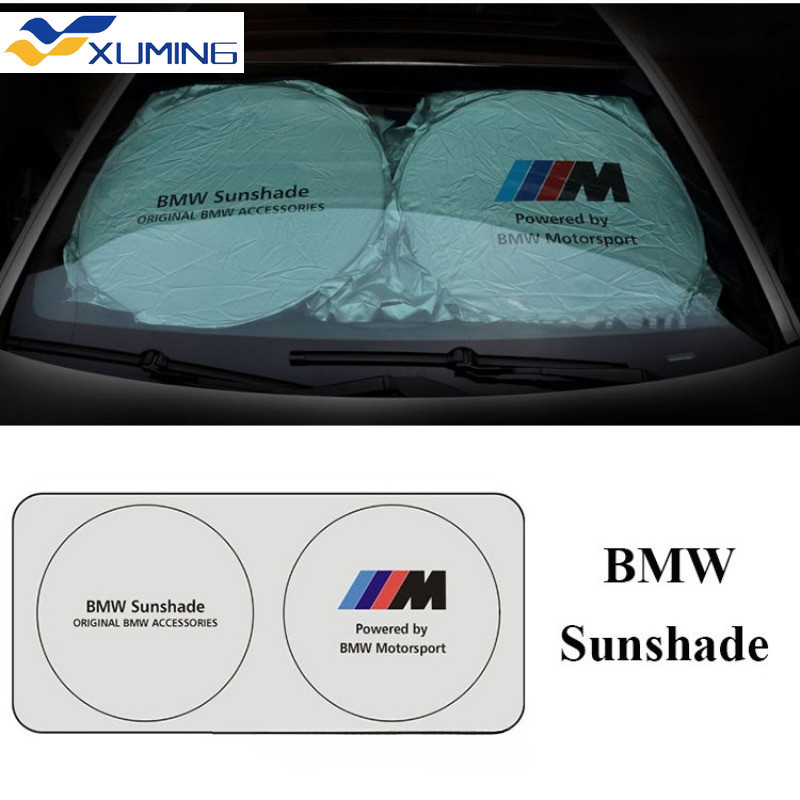 Xm-bmw遮陽罩擋風玻璃遮陽罩防紫外線罩新1 2 3 4 5 6 7系列GT E46 E36 X3 X5 X6 F10