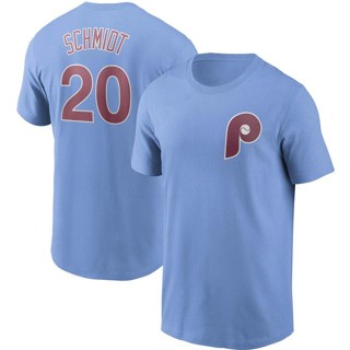 MLB費城T恤美式運動棒球服體恤男士速乾大尺碼短袖