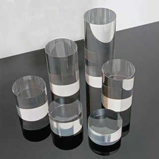 亞克力水晶柱飾品有機玻璃棒裝飾配件商品底座拍攝缸