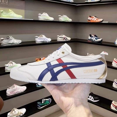 Onitsuka Tiger【優質羊皮】MEXICO 66 男鞋女鞋運動鞋情侶鞋跑步鞋