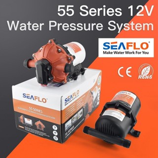 Seaflo 55 系列隔膜水泵帶蓄能器水箱 0.75 升 5.0GPM 60PSI 12V 遊艇船用 RV 大篷車 5