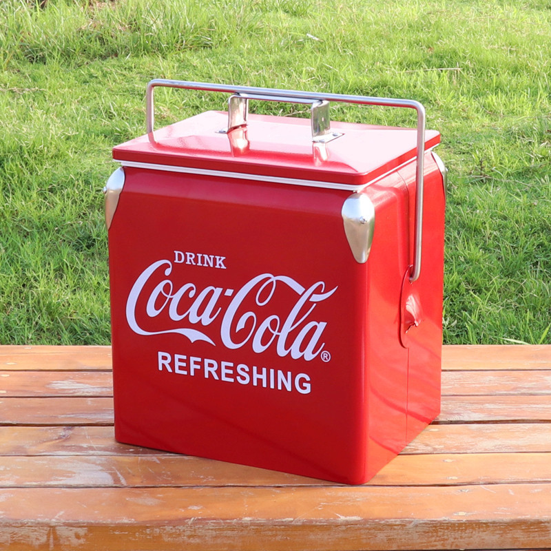 免運 可開發票 放冰塊的保溫箱 可口可樂推車 戶外冷飲冷藏箱 野營冰桶 商用冰保溫桶