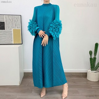 大尺碼女裝禮服裙高階感裙盤花寬鬆顯瘦2025新款洋裝emma
