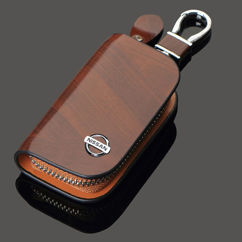 NISSAN 尼桑 汽車專用真皮鑰匙包 TIDA Livina XTRAIL 專用真皮鑰匙包 鑰匙套 鑰匙 皮套 鑰匙扣