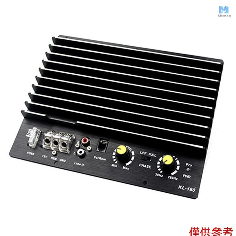 Kkmoon 12V 1000W 汽車音響功放低音炮功放板音響Diy功放板車載播放器KL-180