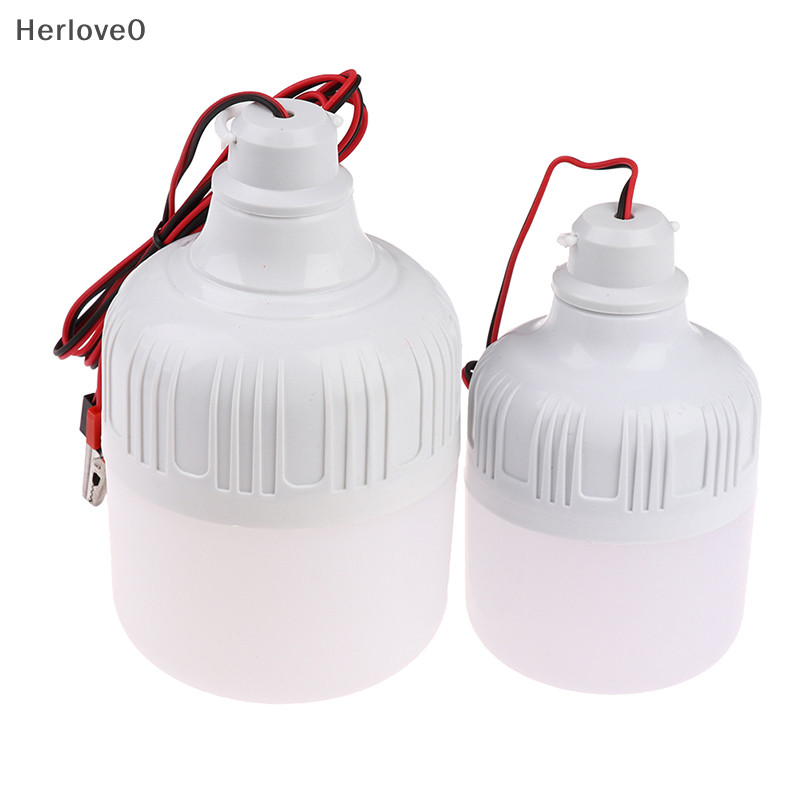 Herlove Led 燈安瓿 Led illas 12V 燈 20W 30W 射燈燈泡便攜式 TW