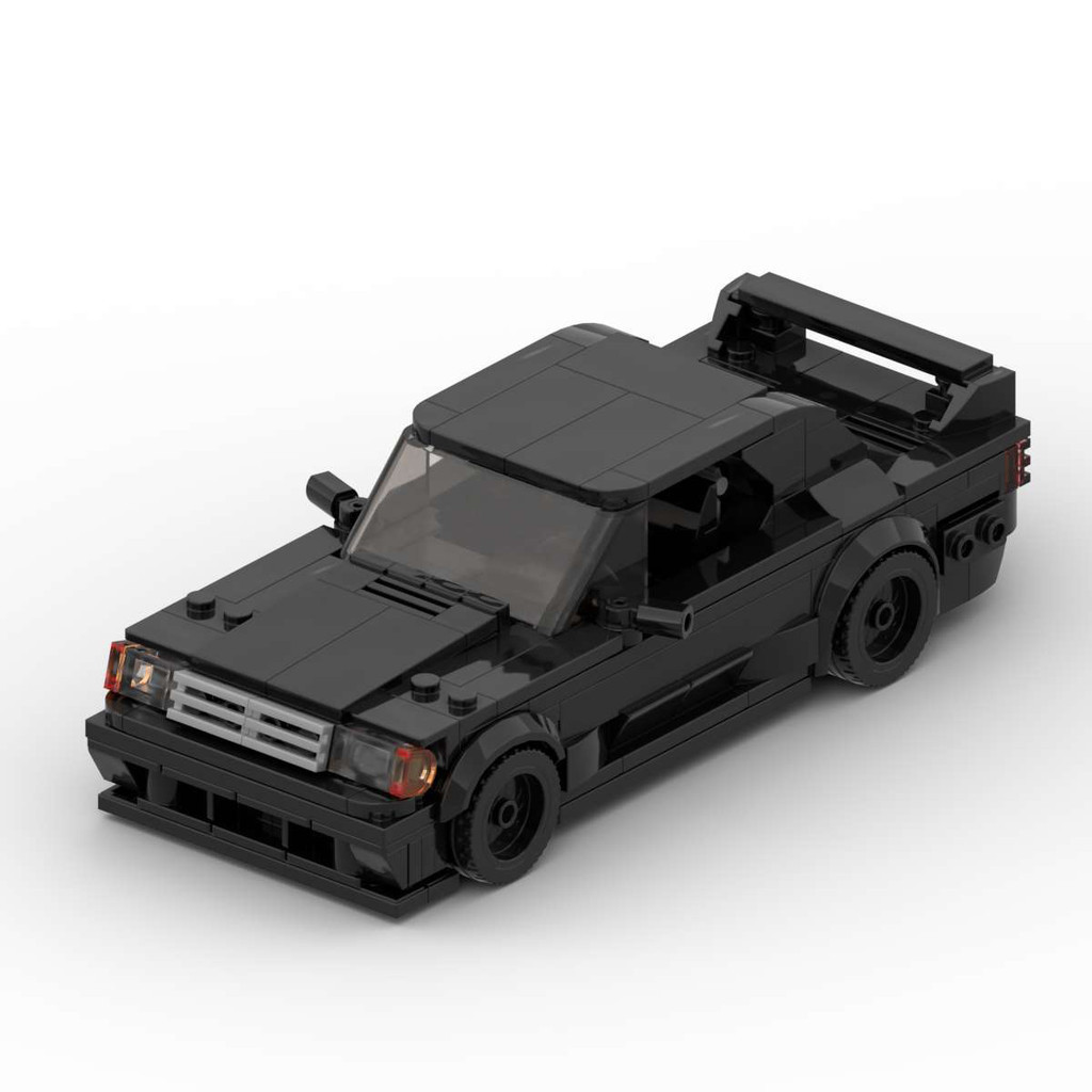 適用樂高MOC 拼插積木賓士190E EVO II賽車跑車模型益智玩具男孩