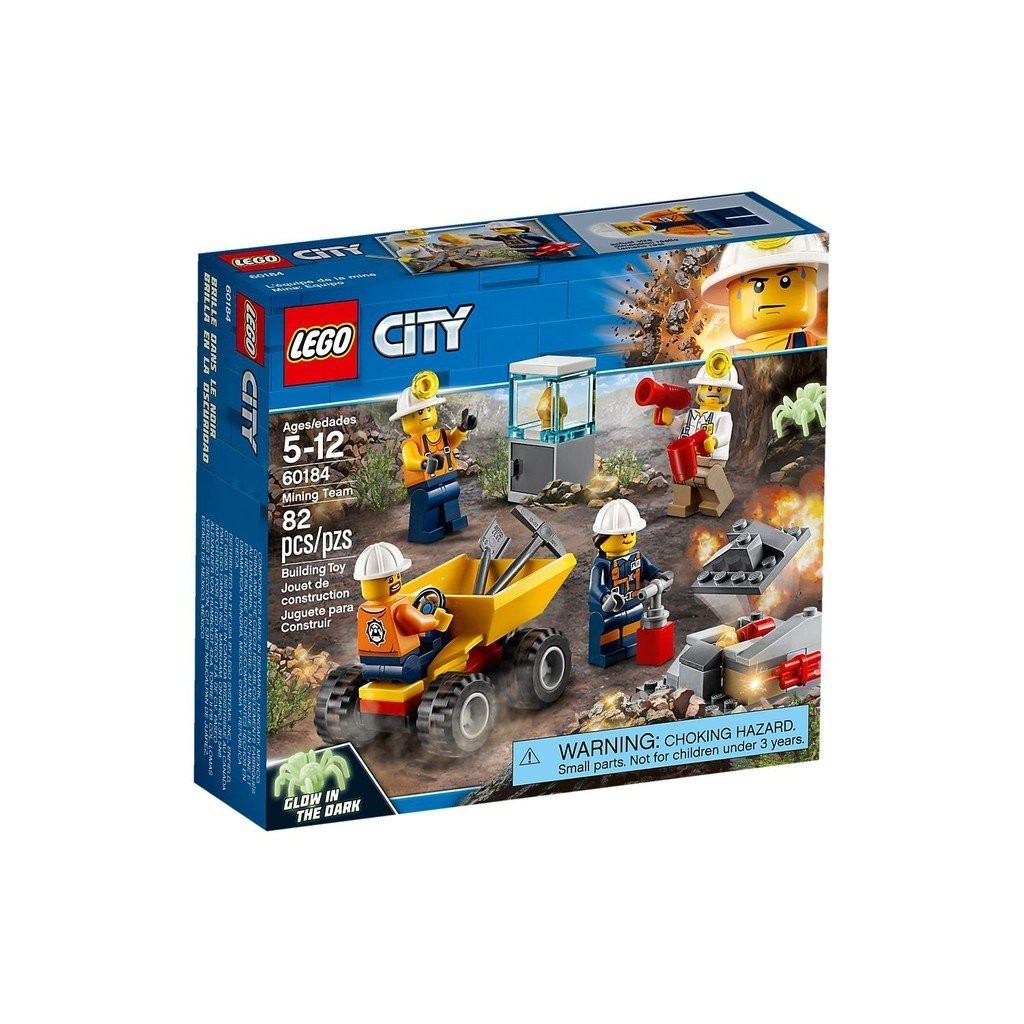 請先看內文 LEGO 樂高 60184 採礦小隊 城市系列
