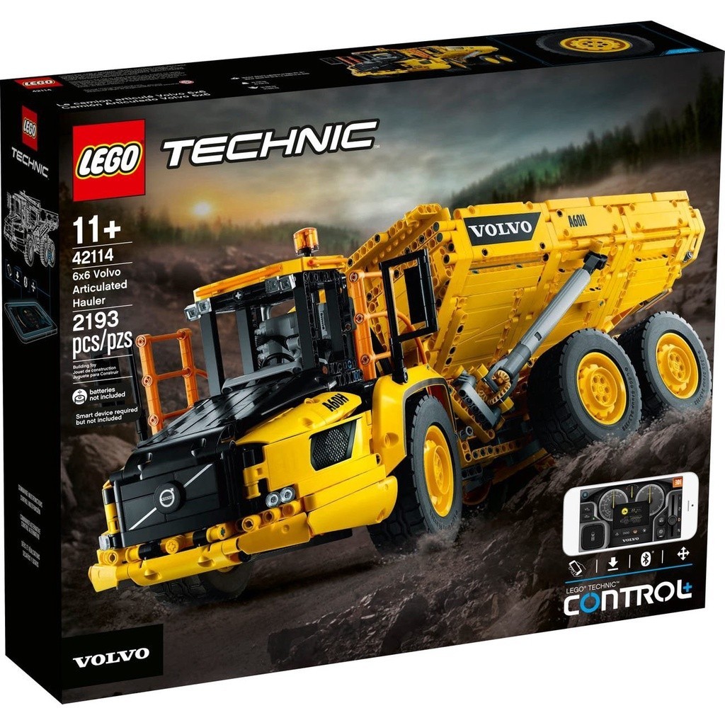 請先看內文 LEGO 樂高 Technic 科技系列 LEGO 42114 6x6 Volvo鉸接式卡車