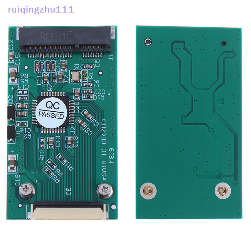 [ruiqingzhu] 1.8" Mini mSATA PCI-E SSD 轉 40Pin ZIF 卡 CE 數據線適