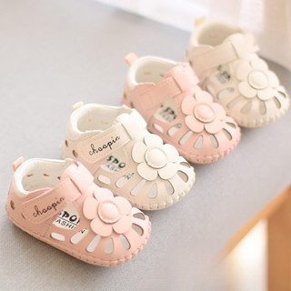 嬰兒鞋子學步鞋女寶寶夏季6-12個月公主軟底涼鞋