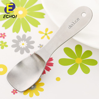 日本echo不鏽鋼甜品勺 創意優格勺 雪糕勺 冰淇淋勺 兒童小勺子