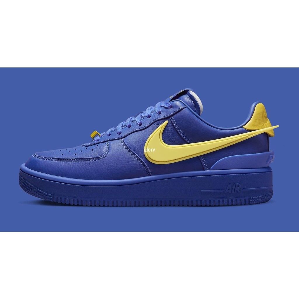 特價 Nike Air Force 1'07 Low "Phantom"藍黃 空軍 男滑板鞋DV3464-400